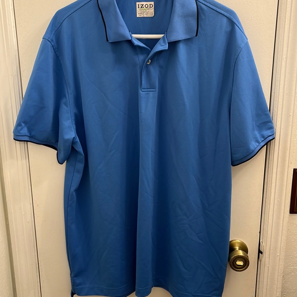 IZOD blue polo shirt
